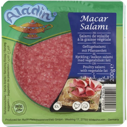 Macar Salami Kalkon Skivad