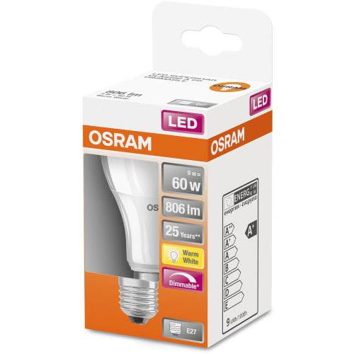 Led Normal 806lm E27 60w Dimmable Warm White