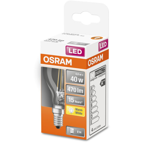 Led Klotlampa 40w E14 Fil