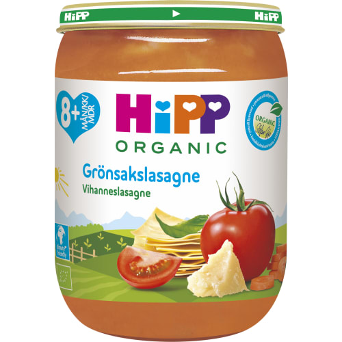 Grönsaklasagne Från 8 Månader