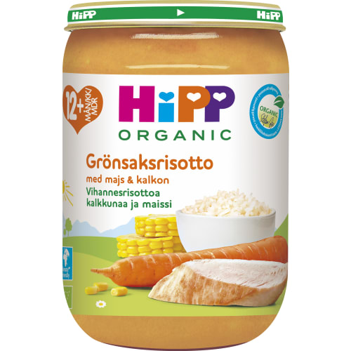 Grönsakrisotto Majs & Kalkon Från 12 Månader