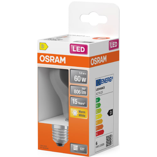 Led Normal 806lm E27 60w Warm White