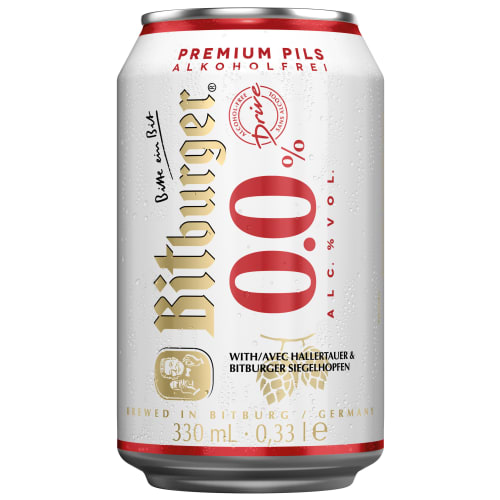 Bitburger Bitburger Drive Alkoholfri Burk