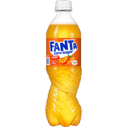 Orange Zero Läsk Pet