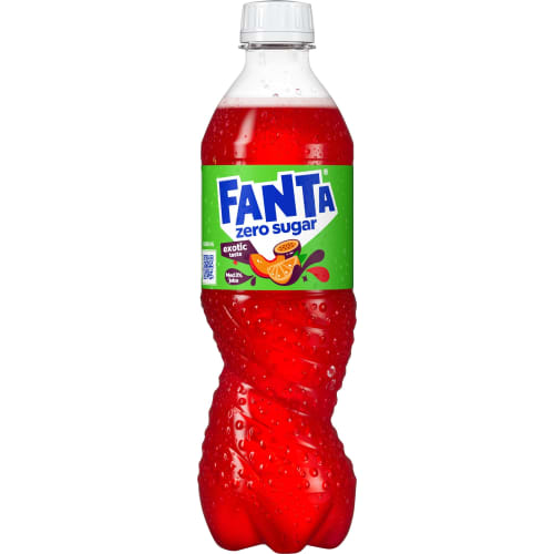 Exotic Fanta Zero Läsk, Pet