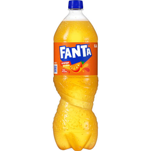 Orange Fanta Läsk, Pet