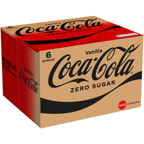 Vanilla Zero Läsk, Burk