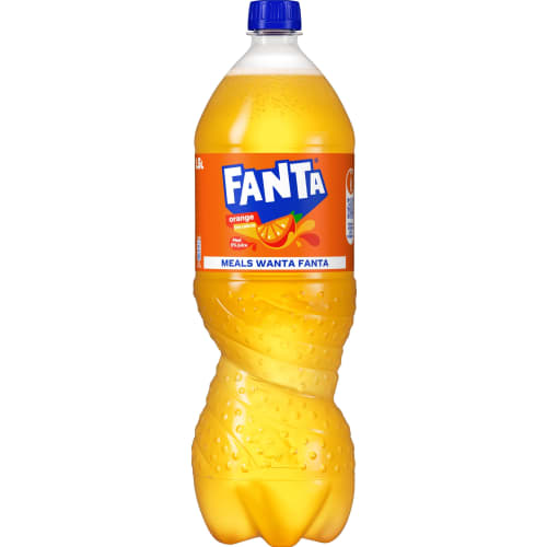 Orange Fanta Läsk, Pet