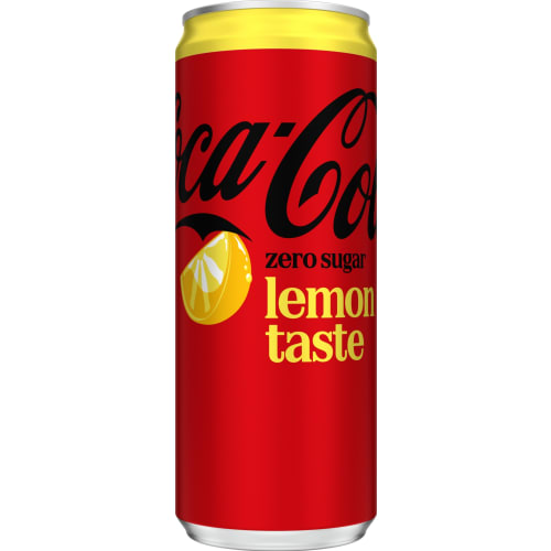 Coca-cola Lemon Zero Läsk Burk