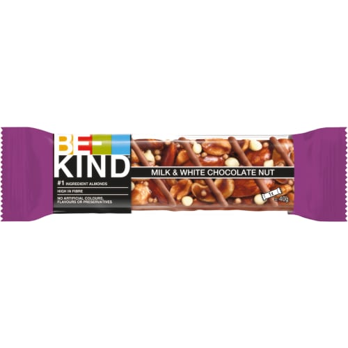 Milk White Chocolate Nut Bar