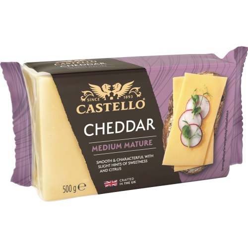 Cheddar Medium Mature 35%