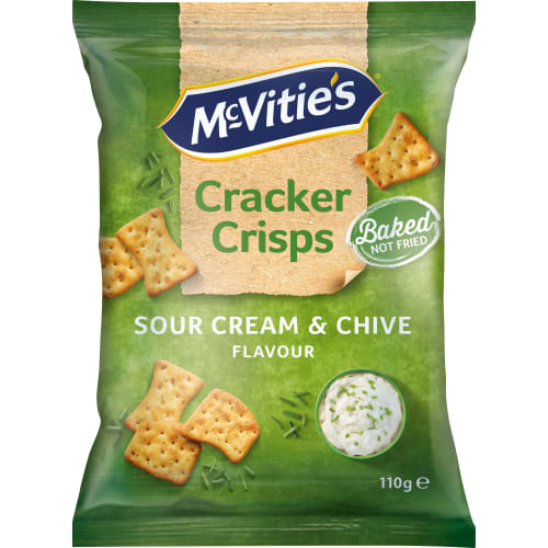 Sourcream Chives Cracker Crisps