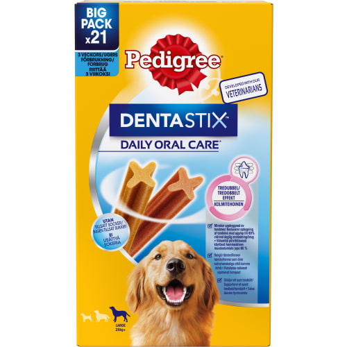 Large 25+ Dentastix Oral Care Hund Dentalsnacks