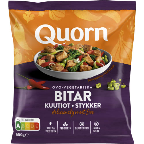 Quornbitar Ovo-vegetariska Frysta