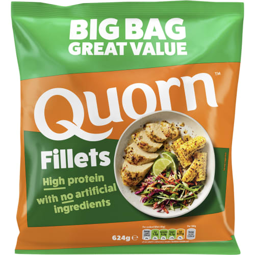 Quornfiléer Ovo-vegetariska Frysta