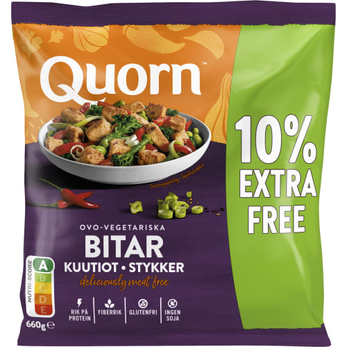 Bitar 10% Extra Free Fryst