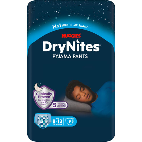 Huggies Pyjama Pants Teen 30-48kg Nattblöjor