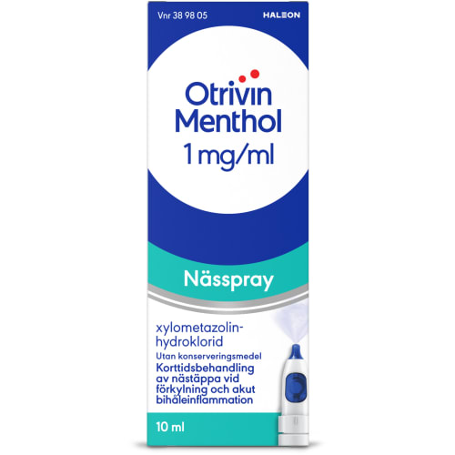 Otrivin Menthol 1mg/ml Nässpray
