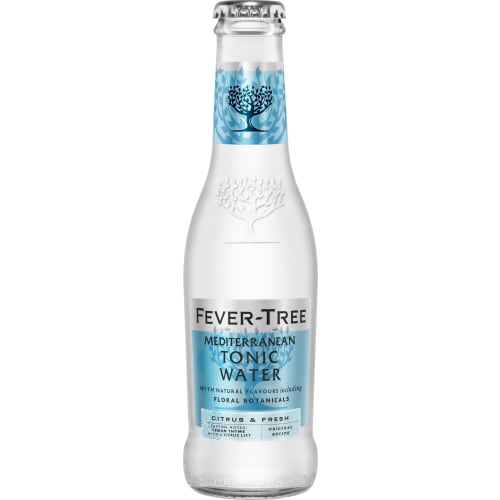 Mediterranean Tonic Water Drinkmix Glas