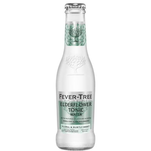 Elderflower Tonic Water Drinkmix Glas
