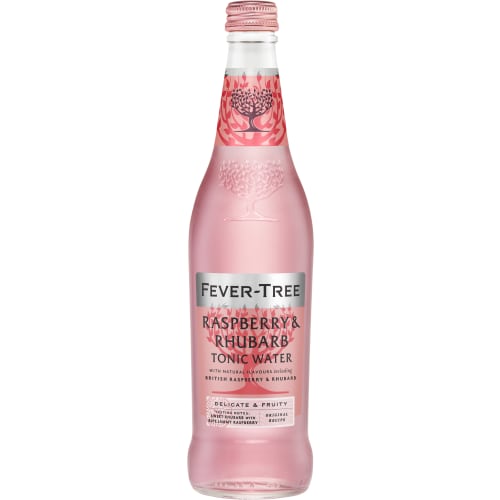 Rhubarb Tonic Water Drinkmix Glas