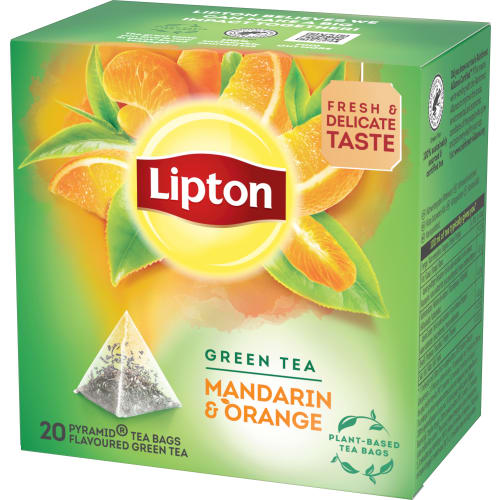 Mandarin & Orange/green Tea Pyramid
