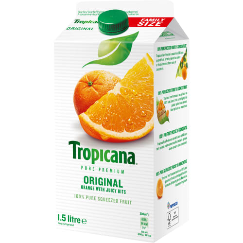 Original With Juicy Bits Apelsinjuice