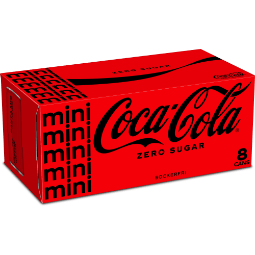 Coca-cola Zero Läsk Burk