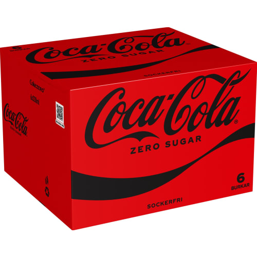 Coca-cola Zero Läsk Burk