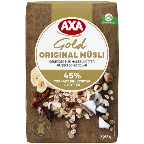 Original Müsli Gold med Nötter