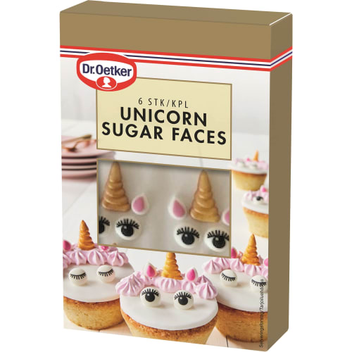 Unicorn Sugar Faces