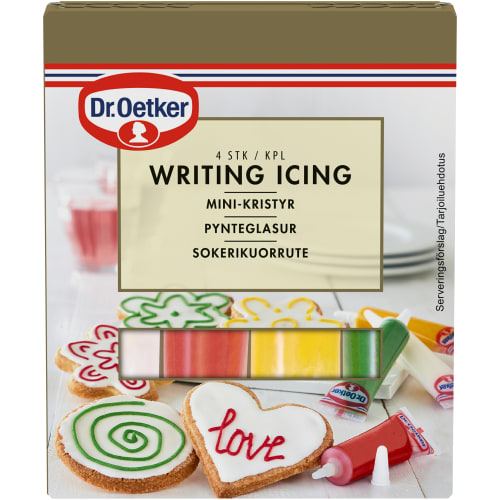 Writing Icing Mini Kristyr