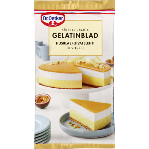 Gelantinblad Nöt