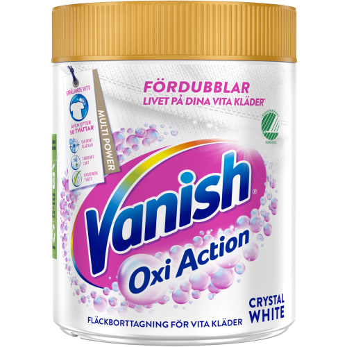Oxi Action Crystal White Fläckborttagning