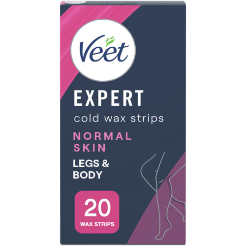 Normal Skin Legs & Body Cold Vax Strips