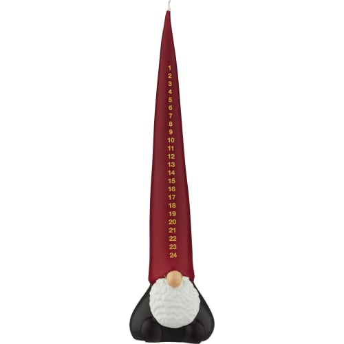 Kalenderljus Figurljus Tomte 30cm