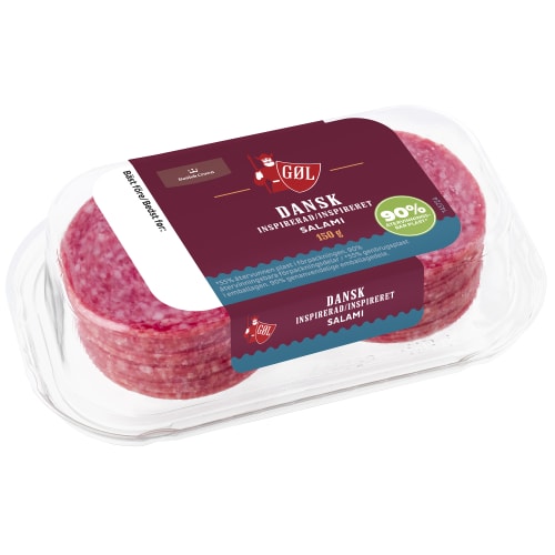 Dansk Salami Klassisk Skivad