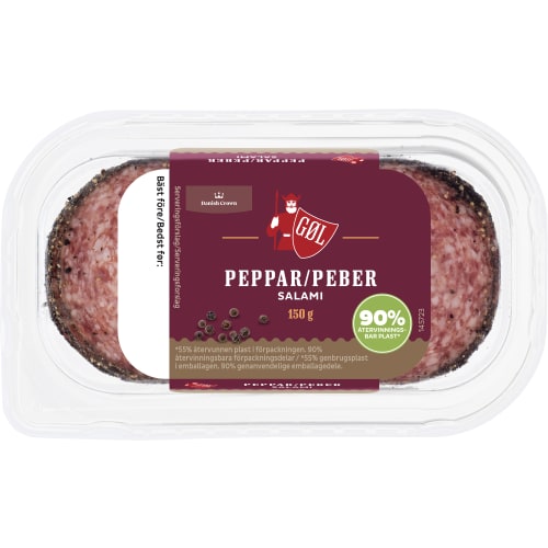 Pepparsalami Skivad