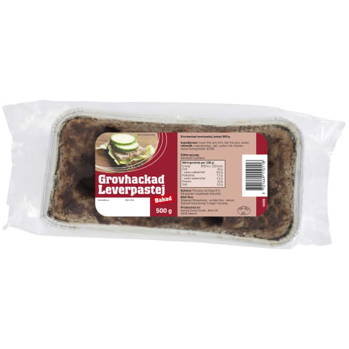 Leverpastej Bakad Grovhackad