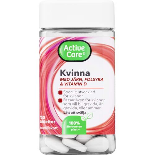 Kvinna Kosttillskott Tablett