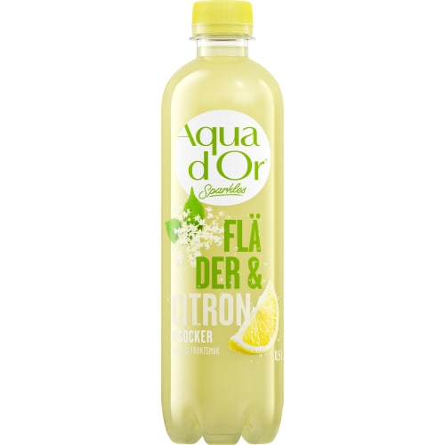 Fläder&citron Sparkles Zero Läsk Pet