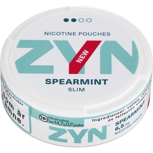 Zyn Slim Spearmint Tobaksfritt Snus