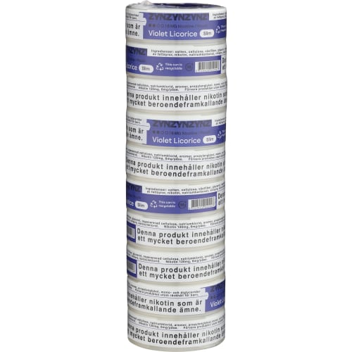 Zyn Violet Licorice S2 Tobaksfritt Snus