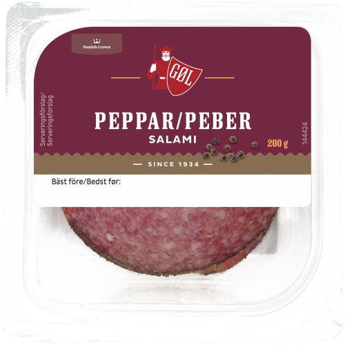 Pepparsalami Skivad