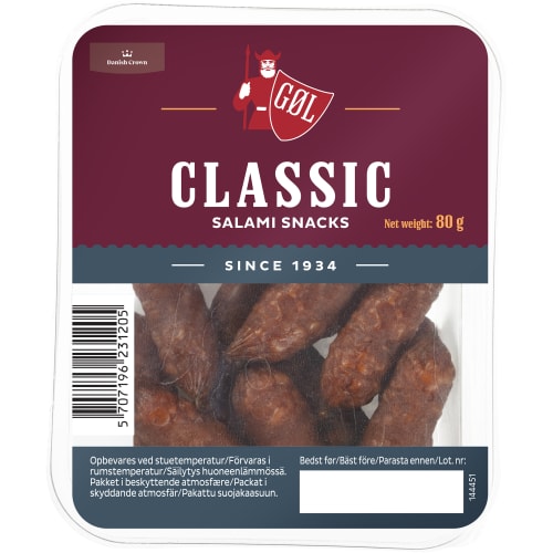 Classic Salami Snacks