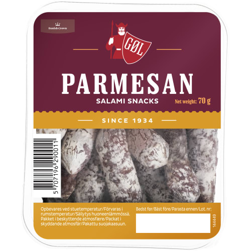 Parmesan Salami Snacks