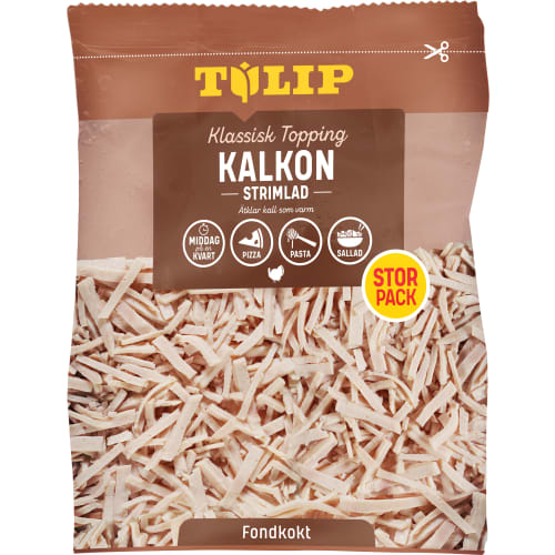 Kokt Kalkon Strimlad