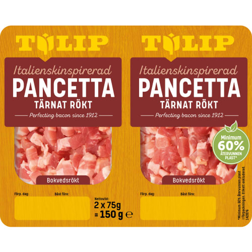 Pancetta Tärnat Rökt 2-pack