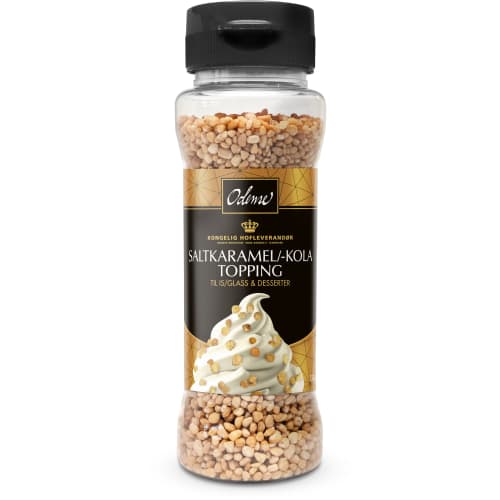Saltkaramell Kola Topping