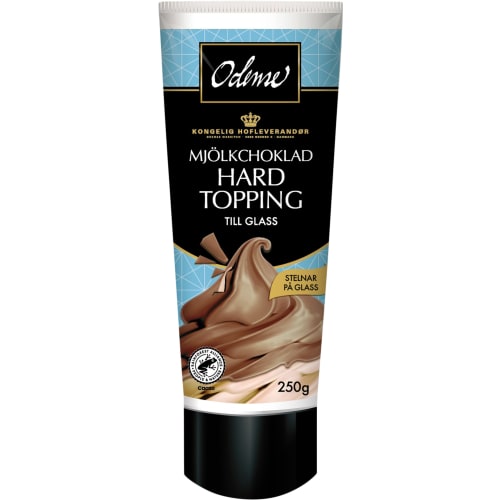 Hard Topping Mjölkchoklad Glass Sås